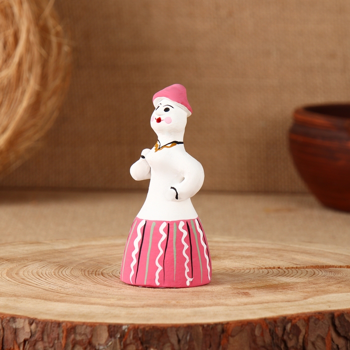 Сувенир &laquo;Баба&raquo;, 5&times;5&times;10,5 см, каргопольская игрушка, микс