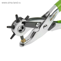 Просекатель (дырокол) для кожи и картона "Сибртех" 18360, d=2.5-5 мм, Сталь 40 Cr (40 Х) Просекатель (дырокол) для кожи и картона "Сибртех" 18360, d=2.5-5 мм, Сталь 40 Cr (40 Х)