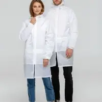 Дождевик Rainman Zip Pro белый, размер M