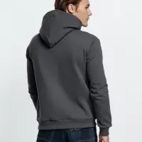 Толстовка с капюшоном Kirenga Heavy, темно-серая (графит), размер XS