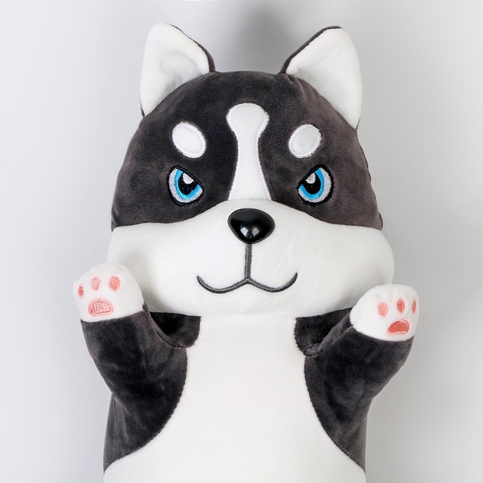 Мягкая игрушка &laquo;Хаски&raquo;, 65 см, цвет серо-белый