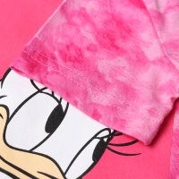 Футболка для девочки &laquo;Дейзи Дак&raquo;, Disney, &laquo;Тай-дай&raquo;, рост 98-104 см, цвет розовый