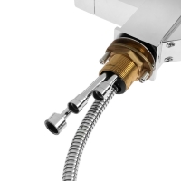 Cмеситель для кухни Accoona A4491, с гигиеническим душем, латунь, хром Cмеситель для кухни Accoona A4491, с гигиеническим душем, латунь, хром