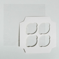 Коробка для капкейка &laquo;Счастливого Нового года!&raquo;, 16 х 16 х 10 см, Новый год