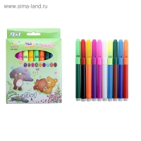 Фломастеры 10 цветов "Магические", вентилируемый колпачок Фломастеры 10 цветов "Магические", вентилируемый колпачок