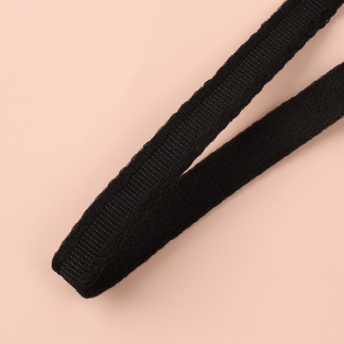Набор резинок для пошива нижнего белья, 5 видов, цвет чёрный Набор резинок для пошива нижнего белья, 5 видов, цвет чёрный
