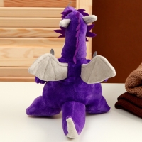Мягкая игрушка &laquo;Дракон&raquo;, 22 см, цвет фиолетовый