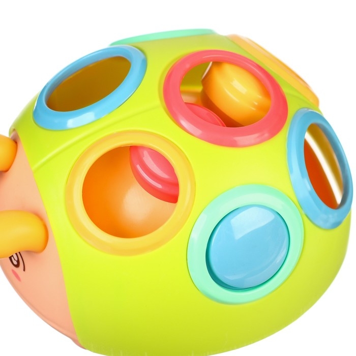 Развивающая, сенсорная игрушка &laquo;Божья коровка&raquo;, цвет МИКС, Крошка Я