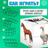 Развивающий трансформер «Умникуб: Домашние животные», 3+ Развивающий трансформер «Умникуб: Домашние животные», 3+