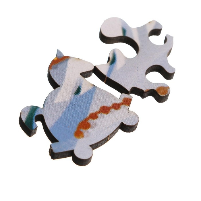 Новогодний пазл деревянный &laquo;Новый год! Принцесса&raquo; с предсказанием