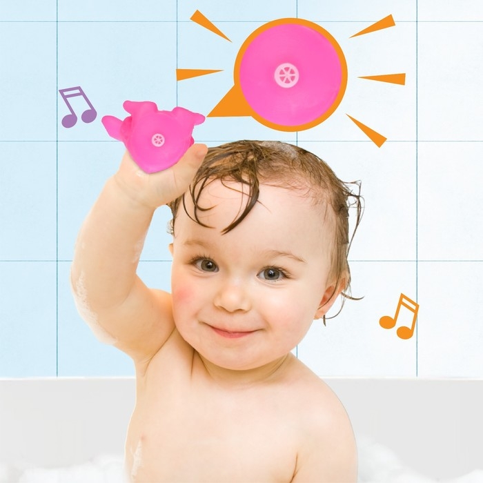 Резиновая игрушка для ванны &laquo;Собачка&raquo;, 1 шт, с пищалкой, Крошка Я