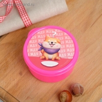 Ланч-бокс круглый &laquo;Пёсель&raquo;, 150 мл