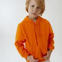 Худи детское Kirenga Kids 2.0, оранжевое, 10 лет