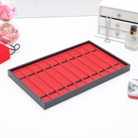 Подставка для украшений на 10 мест, 40,5&times;25&times;2,5, цвет красный