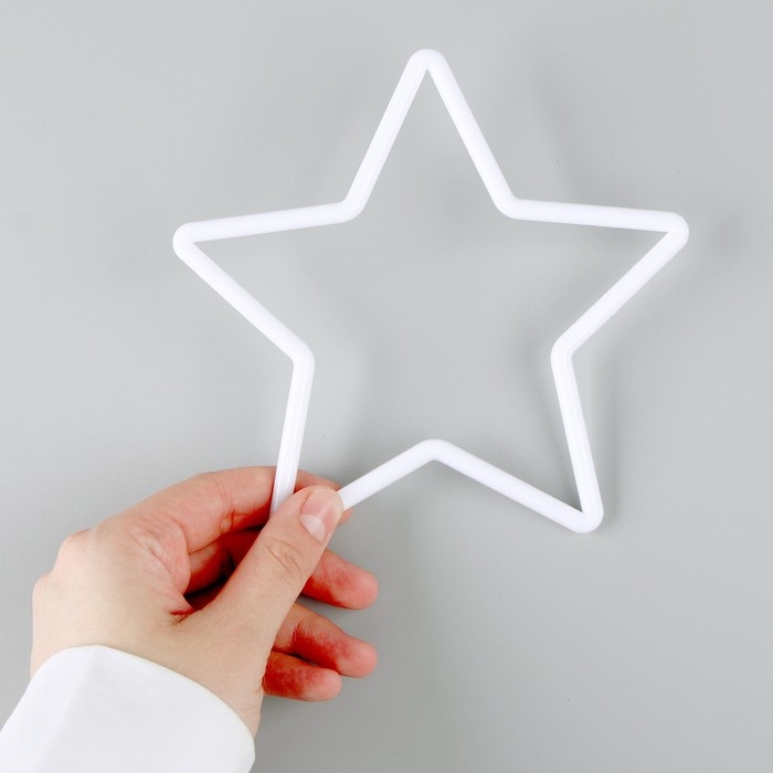 Основадля изготовления ловца снов &laquo;Звезда&raquo;, набор 10 шт., размер 1 шт. &mdash; 15 &times; 15 &times; 0,53 см