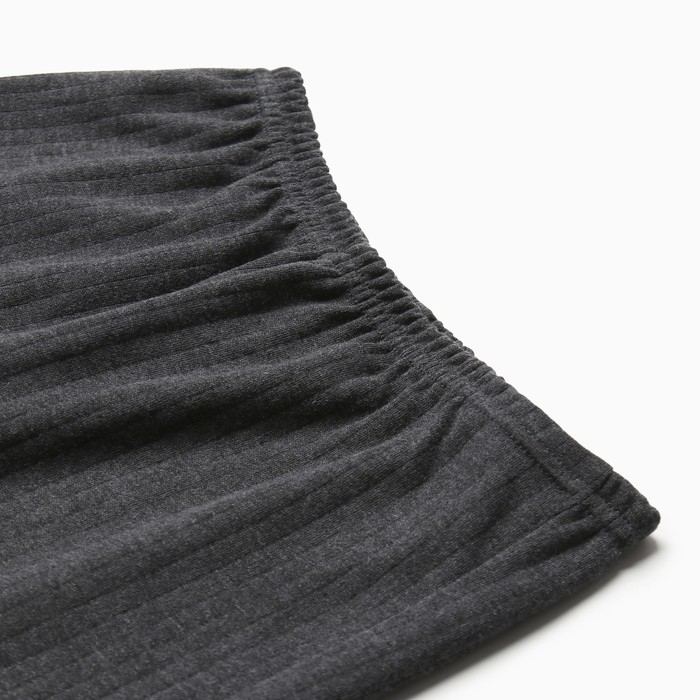 Брюки детские, цвет серый, рост 122 см