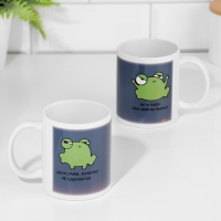 Кружка чайная керамическая &laquo;Дела сами не сделаются&raquo; 320 мл