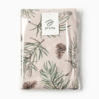 Плед новогодний Этель "Шишки" 100х150см, флис Плед новогодний Этель "Шишки" 100х150см, флис