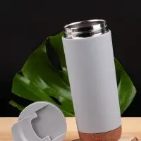 Термостакан Steady, серый