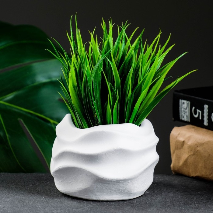 Кашпо Кашпо "Волна" 0,12 л/ 9х6см