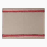 Новый год. Полотенце Этель "Полосы", цв. красный, 50х70 см, 100% хл