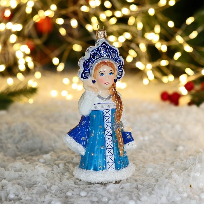 Формовая игрушка Формовая игрушка "Снегурочка" 12,5 см