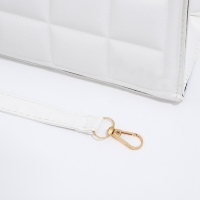 Сумка женская тоут на молнии, цвет белый Сумка женская тоут на молнии, цвет белый