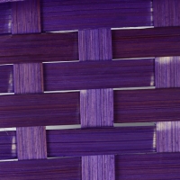 Набор корзин плетеных, D19x9/32 см, D22x9,5/34 см, D25x10/36 см, 3шт, фиолетовые, бамбук