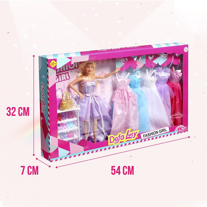 Кукла-модель &laquo;Тина&raquo; с набором платьев, с аксессуарами, МИКС