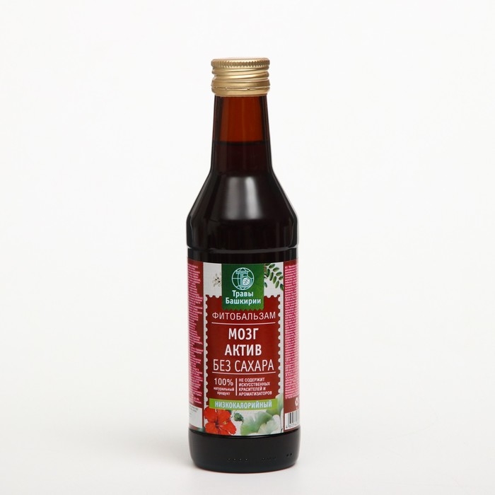 Биологически активная добавка к пище Биологически активная добавка к пище "Фитобальзам "Мозг актив" 240мл (без сахара)