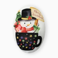 Подушка декоративная Этель "Снеговик" 28*37 см Подушка декоративная Этель "Снеговик" 28*37 см