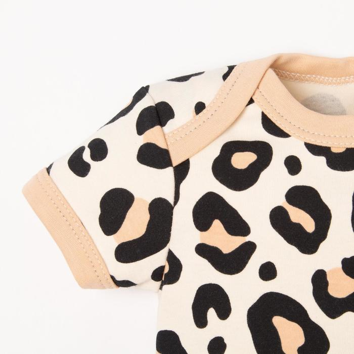 Боди Крошка Я &laquo;Леопард&raquo;, рост 74-80 см