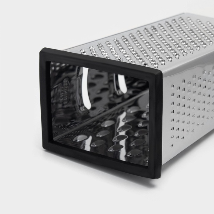 Тёрка Magistro Gate, 4 грани, 10,5&times;8,5&times;24,5 см, цвет чёрный