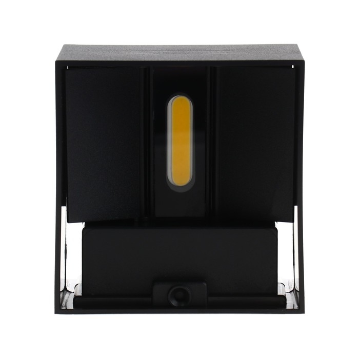 Светильник фасадный &laquo;Куб&raquo;, FSD-063, 6 Вт, 3000К, регулир. луч, IP65, 220 В, пластик, черный   100842