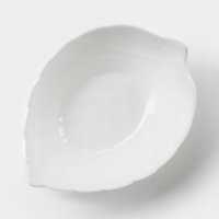 Салатник Avvir &laquo;Лист&raquo;, 200 мл, 14&times;10,5&times;5 см, стеклокерамика