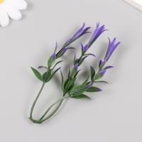 Искусственное растение для творчества "Гиппеастриум" набор 6 шт фиолетовый 11,5 см