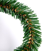 Новый год! Проволока для поделок и декора &laquo;Хвоя&raquo; длина &mdash; 5 м, диаметр &mdash; 3,5 см, цвет зелёный с коричневым