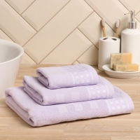 Полотенце махровое LoveLife "Square" 70х130 см, цвет светло-лавандовый, 100% хлопок, 380 гр/м2 Полотенце махровое LoveLife "Square" 70х130 см, цвет светло-лавандовый, 100% хлопок, 380 гр/м2