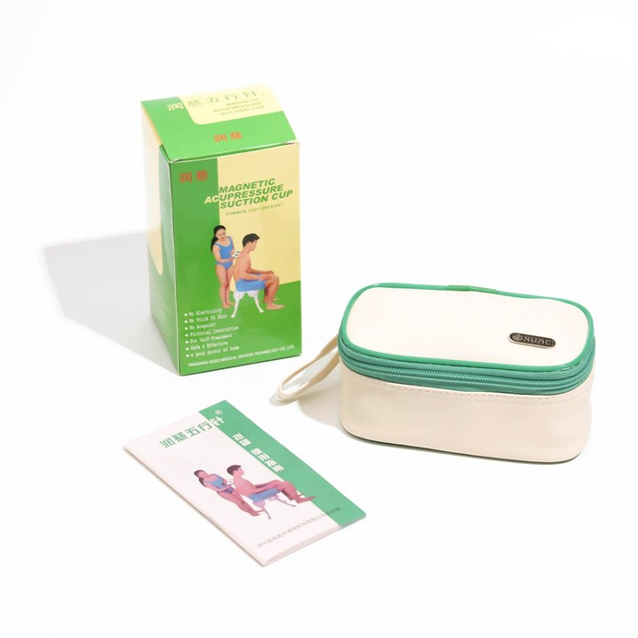 Магнитные банки акупункционного действия, для вакуумного массажа, набор 8 шт. Магнитные банки акупункционного действия, для вакуумного массажа, набор 8 шт.