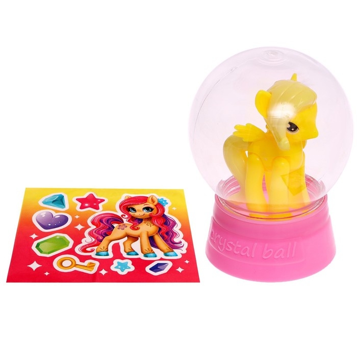 Игрушка &laquo;Милый пони&raquo; с наклейками, МИКС