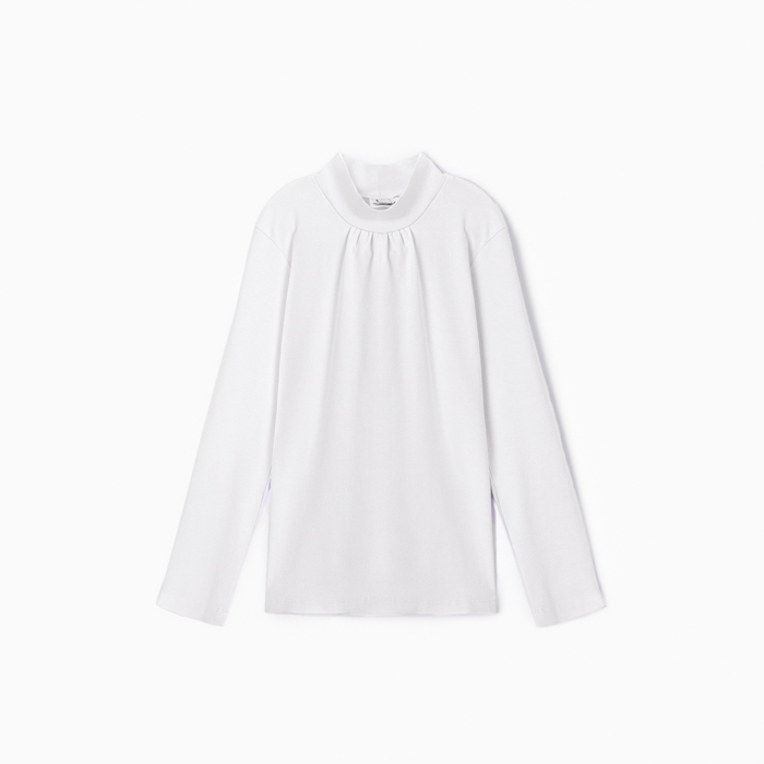 Водолазка для девочки, цвет белый, рост 134 см Водолазка для девочки, цвет белый, рост 134 см