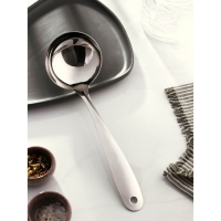 Ложка разливательная из нержавеющей стали Доляна Everyday, 29&times;9 см, толщина 3 мм