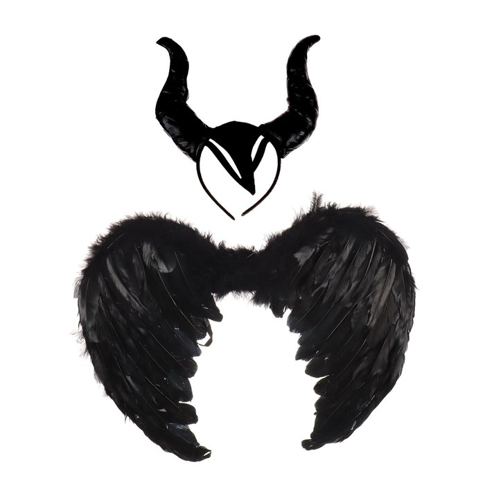 Карнавальный набор &laquo;Фисента&raquo;, ободок, крылья