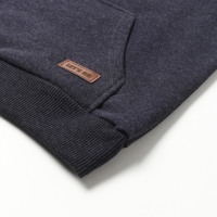 Толстовка детская, цвет синий меланж, рост 146 см