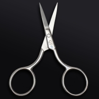 Ножницы маникюрные «Premium», прямые, широкие, 9 см, на блистере, цвет серебристый Ножницы маникюрные «Premium», прямые, широкие, 9 см, на блистере, цвет серебристый