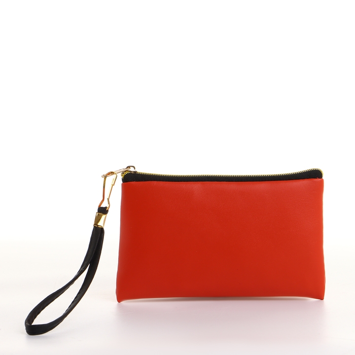 Кошелёк женский на молнии, цвет красный Кошелёк женский на молнии, цвет красный