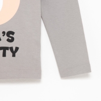 Пижама детская новогодняя KAFTAN "Santa's security", размер 32 (110-116 см)