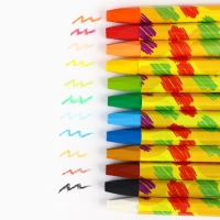 Масляная пастель 12 цветов мягкая в картонной коробке, европодвес Масляная пастель 12 цветов мягкая в картонной коробке, европодвес