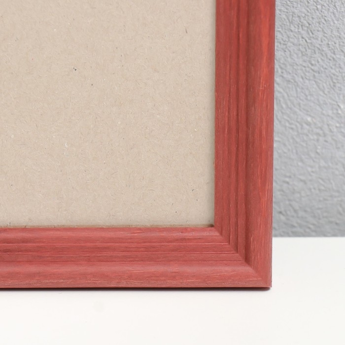 Фоторамка дерево "Image Art" С18 50х70 см,(пластиковый экран), красное дерево