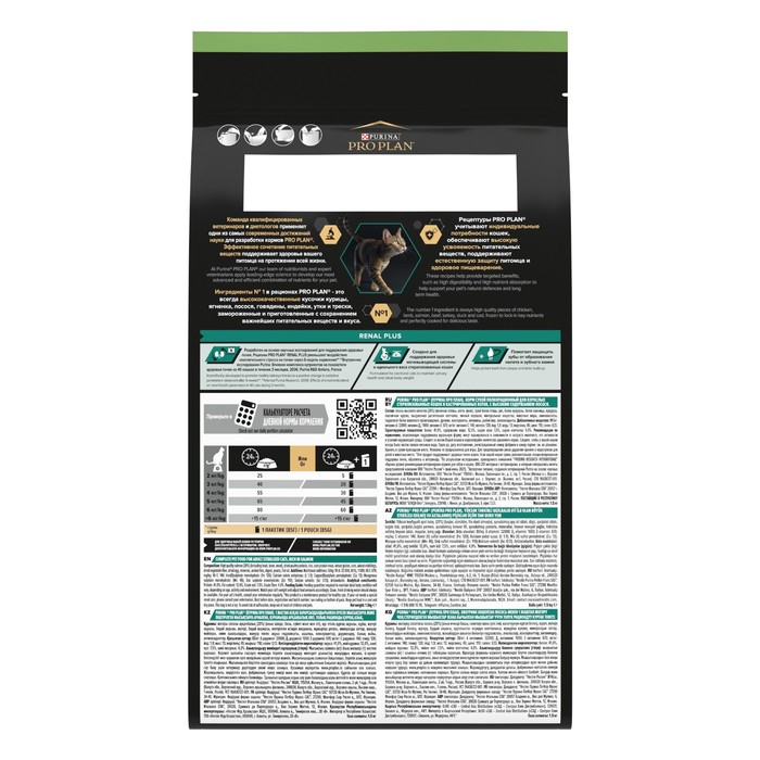 Сухой корм PRO PLAN для стерилизованных кошек, лосось, 1.5 кг